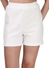 High Waist Shorts for Women & Girls | Stylish Casual Summer Shorts | Comfortable Stretchable Denim & Cotton Shorts